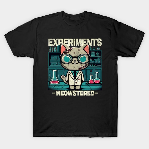 experiments meowstered T-Shirt by AOAOCreation